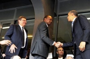 Kenyata and Obama