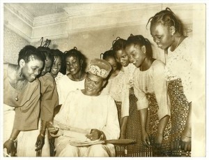 HUBERT-OGUNDE-WITH-EIGHT-WIVES-1969_Naijarchives